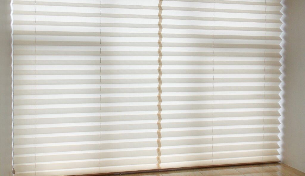 Plissé - Zonwering binnen